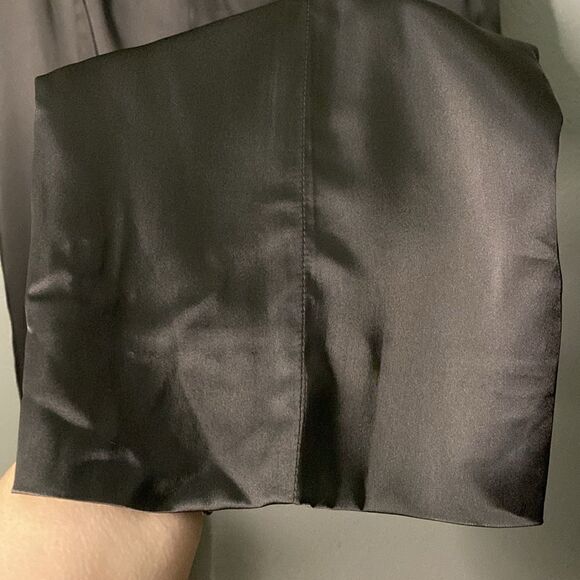 Miu Miu Chocolate Brown Satin Trouser Dress Pants - Picture 13 of 14